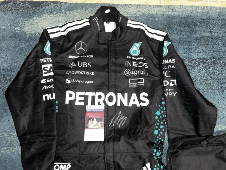 Andrea Kimi Antonelli Signed Full Size Mercedes 2025 Season Race Suit Rookie JSA