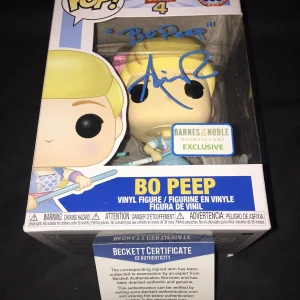 Annie Potts Signed Bo Peep Funko Pop Toy Story 4 Hollywood Star Beckett