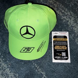 George Russell Signed Official Mercedes Racing 2023 Silverstone Hat #63 JSA #2