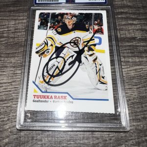 Tuukka Rask Signed 2009-2010 Sports Illustrated For Kids Trading Card PSA/DNA