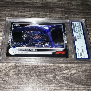 Alex Albon Signed 2022 Topps Chrome Trading Card #56 F1 Williams PSA/DNA