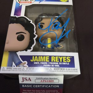 Xolo Mariduena Signed Official Jaime Reyes Funko Pop Blue Beetle JSA Auth