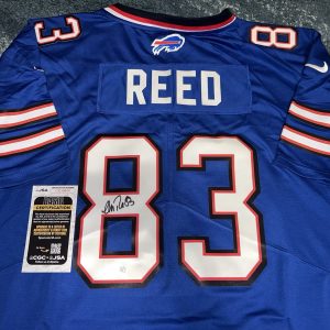 Andre Reed Signed Buffalo Bills Jersey HOF Legend Superstar JSA Auth