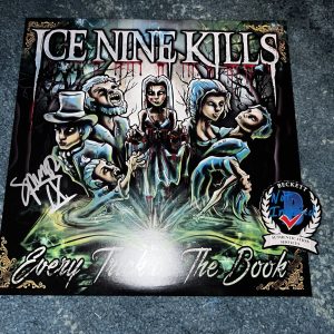 Spencer Charnas Signed Every Trick In The Book Vinyl Album Ice Nine Kills BAS