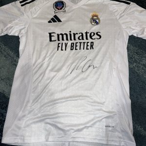 Rodrygo Signed Real Madrid Jersey Brazil Soccer Superstar Beckett