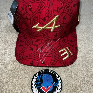 Esteban Ocon Signed Alpine Racing Hat #31 F1 Star China Legend Beckett #2
