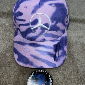 George Russell Signed Mercedes Racing Hat F1 Superstar #63 Beckett