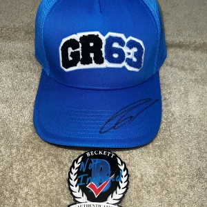 George Russell Signed Official Mercedes Racing Hat F1 Superstar #63 GR Beckett