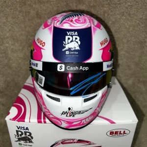 Liam Lawson Signed Official 2025 Season Mini Helmet 1:2 Racing Bulls Beckett