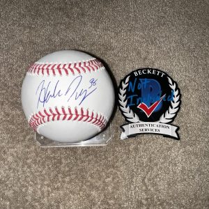 Hailie Deegan Signed Official Major League Baseball NASCAR Legend Beckett