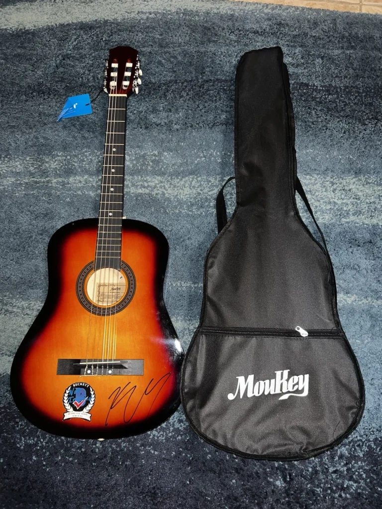 Kenny Chesney Signed Full Size Acoustic Guitar Country Music Legend Beckett