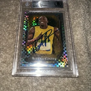 Usain Bolt Signed 2024 A&G Chrome X-Fractor Trading Card #208 Beckett