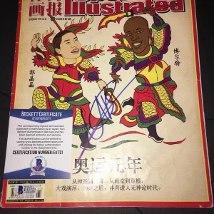 Usain Bolt Signed Sports Illustrated Full Magazine Chinese Edition Beckett #3
