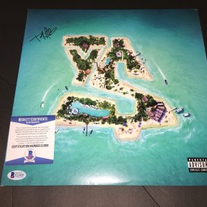 Ty Dolla Sign Signed Beach House Vinyl Album Superstar Beckett Authentic