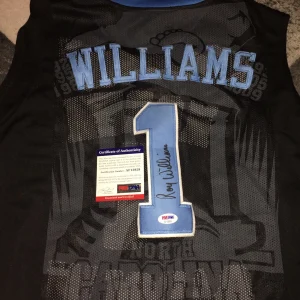 Roy Williams Signed University Of North Carolina Jersey Coach PSA/DNA