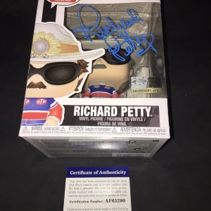 Richard Petty Signed Official NASCAR Funko Pop Vinyl Figure PSA/DNA #2