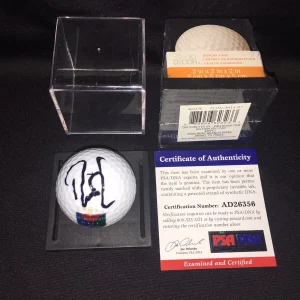 Davis Love Signed Official Hall Of Fame Golf Ball Champ PSA/DNA