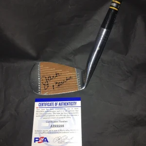 Jack Burke Signed Official Model Golf Club 1956 Masters Champ 8 Iron PSA/DNA