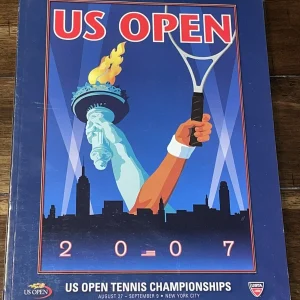2007 OFFICIAL US OPEN TENNIS CHAMPIONSHIP Official PROGRAM Roger FEDERER HENIN