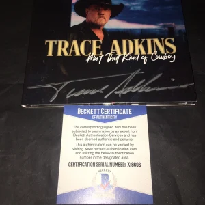Trace Adkins Signed Ain’t That Kind Of Cowboy CD Country Star Beckett