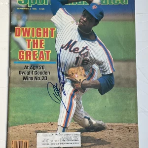Dwight Doc Gooden SIGNED Auto Sports Illustrated SI New York Mets Dr. K - K9 COA