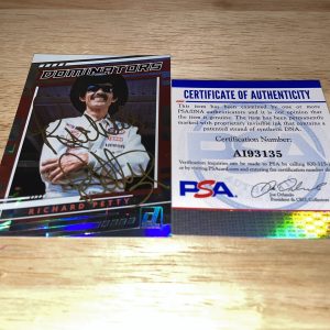 Richard Petty Signed Trading Card NASCAR Legend PSA/DNA #2
