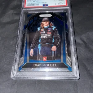 Thad Moffitt Signed Panini Prizm Trading Card PSA/DNA