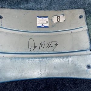 Don Mattingly Signed Official Yankee Stadium Seatback Authentic Beckett #2