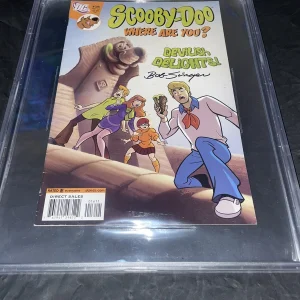 Bob Singer Signed Scooby-Doo Where Are You? Comic Book Beckett Encap #2