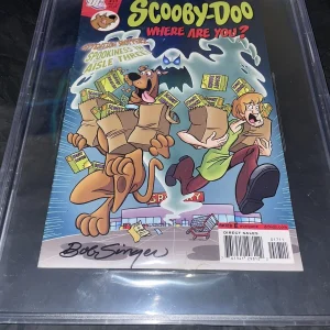 Bob Singer Signed Scooby-Doo Where Are You? Comic Book Beckett Encap #4