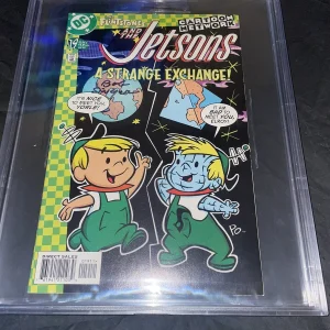 Bob Singer Signed The Flinstones & The Jetsons Comic Book Beckett Encap #12