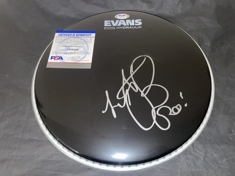 Authentic Charlie Watts Memorabilia: Photos, Drumsticks, Records