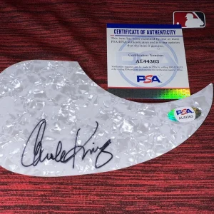 Carole King Signed Acoustic Pickguard Legendary Singer Songwriter PSA/DNA #6