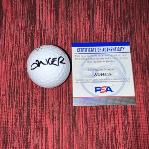 Abraham Ancer Signed Official Titleist Velocity Golf Ball PGA PSA/DNA