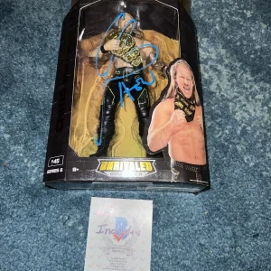 Chris Jericho Signed Official AEW Figurine Unrivaled Collection Beckett