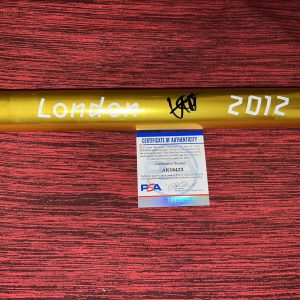 Usain Bolt Signed Gold Baton Fastest Man Ever Jamaica London 2012 PSA/DNA #9