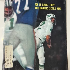Joe Namath Sport Illustrated SI New York Jets Aug 11, 1969