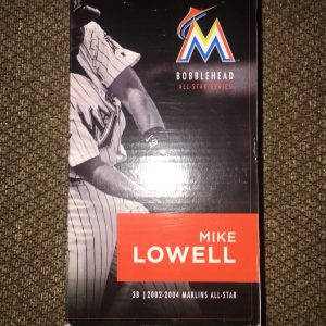 Brand New Mike Lowell Miami Marlins Bobble head NIB All Star Series 2017