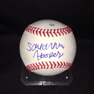 Samantha Hoopes Signed Official League Baseball Sports Illustrated Supermodel