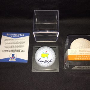 Ray Floyd Signed Official Masters Golf Ball 1976 Champ Beckett