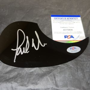 Paul Williams Signed Acoustic Pickguard World Famous Songwriter PSA/DNA