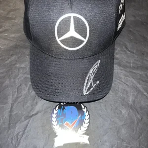 George Russell Signed Official Mercedes AMG Hat F1 Superstar Mercedes Beckett