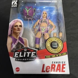 Candice LeRae Signed Official WWE Elite Collection Action Figure Beckett #2