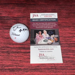 Taylor Montgomery Signed Official Titleist Golf Ball PGA Champion JSA Cert