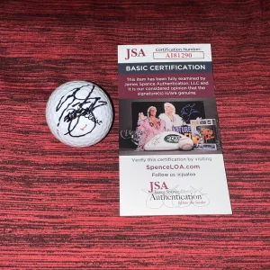 Rickie Fowler Signed Official Titleist Golf Ball PGA Champion JSA Cert