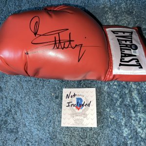 Jack Mulowayi Signed Everlast Boxing Glove Champ Big Jack Beckett