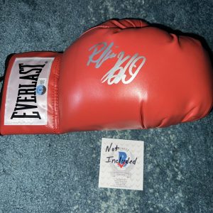 Regina Halmich Signed Everlast Boxing Glove Champ Hall Of Fame Beckett #2