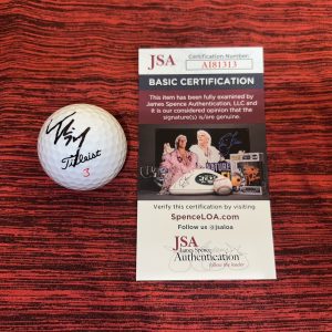 Tom Kim Signed Official Titleist Golf Ball PGA Champion JSA Cert