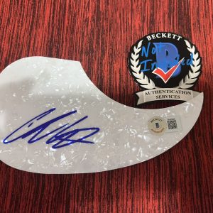 Chris Lane Signed Acoustic Pickguard Country Music Superstar Beckett
