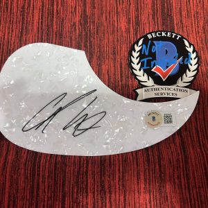 Chris Lane Signed Acoustic Pickguard Country Music Superstar Beckett #4